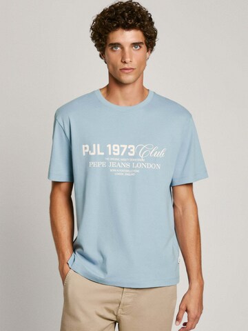 Pepe Jeans T-Shirt 'Malcom' in Blau: Vorderseite
