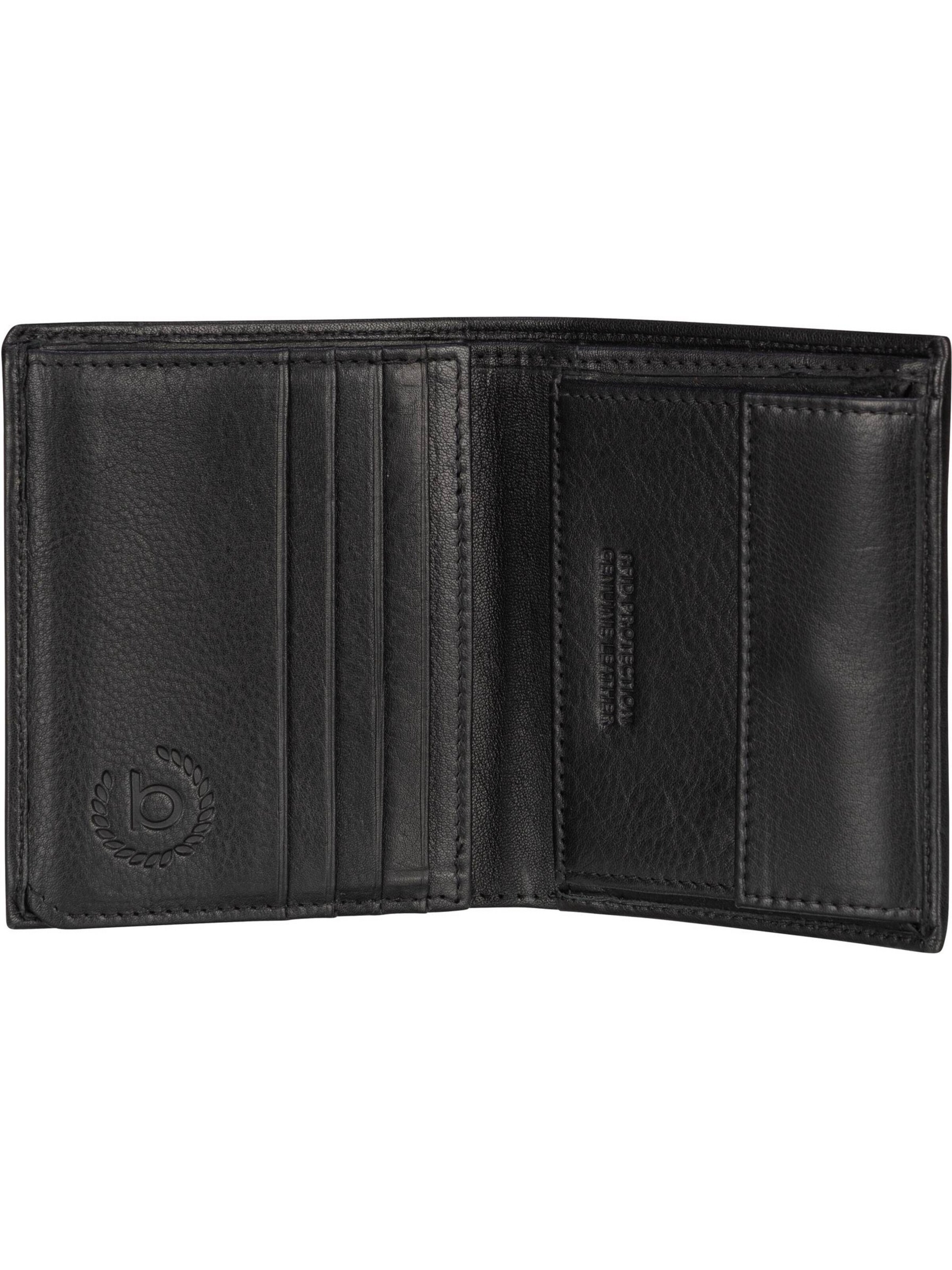 Portamonete di bugatti in nero