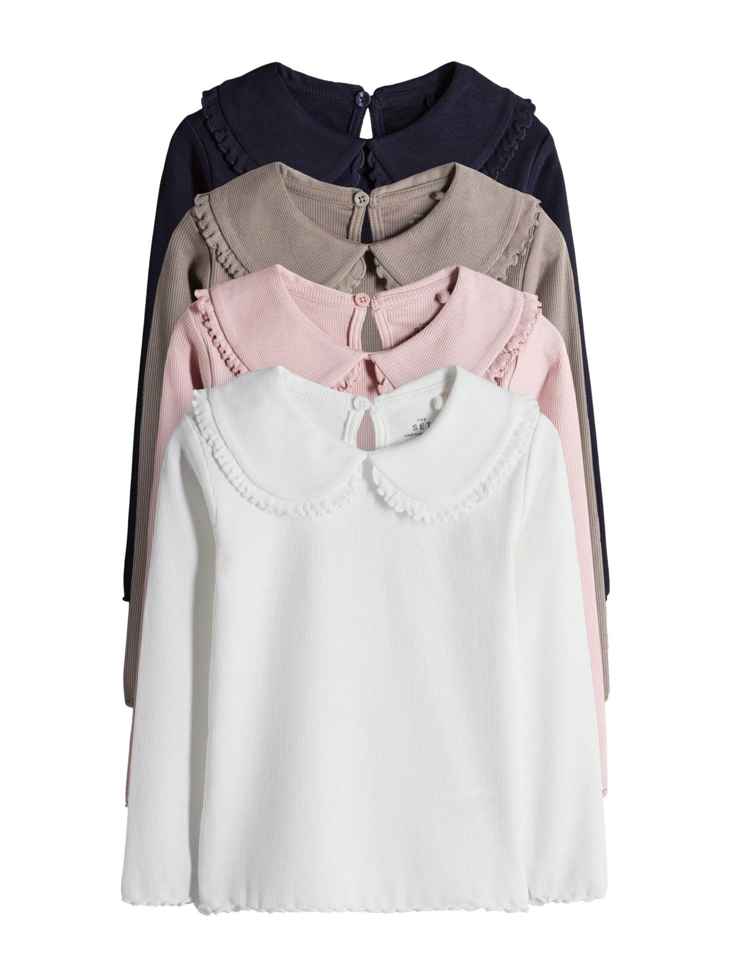 The Set Тениска в сиво: отпред