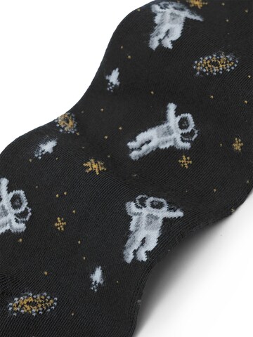 Von Jungfeld Socks 'Astronauten Icon' in Black