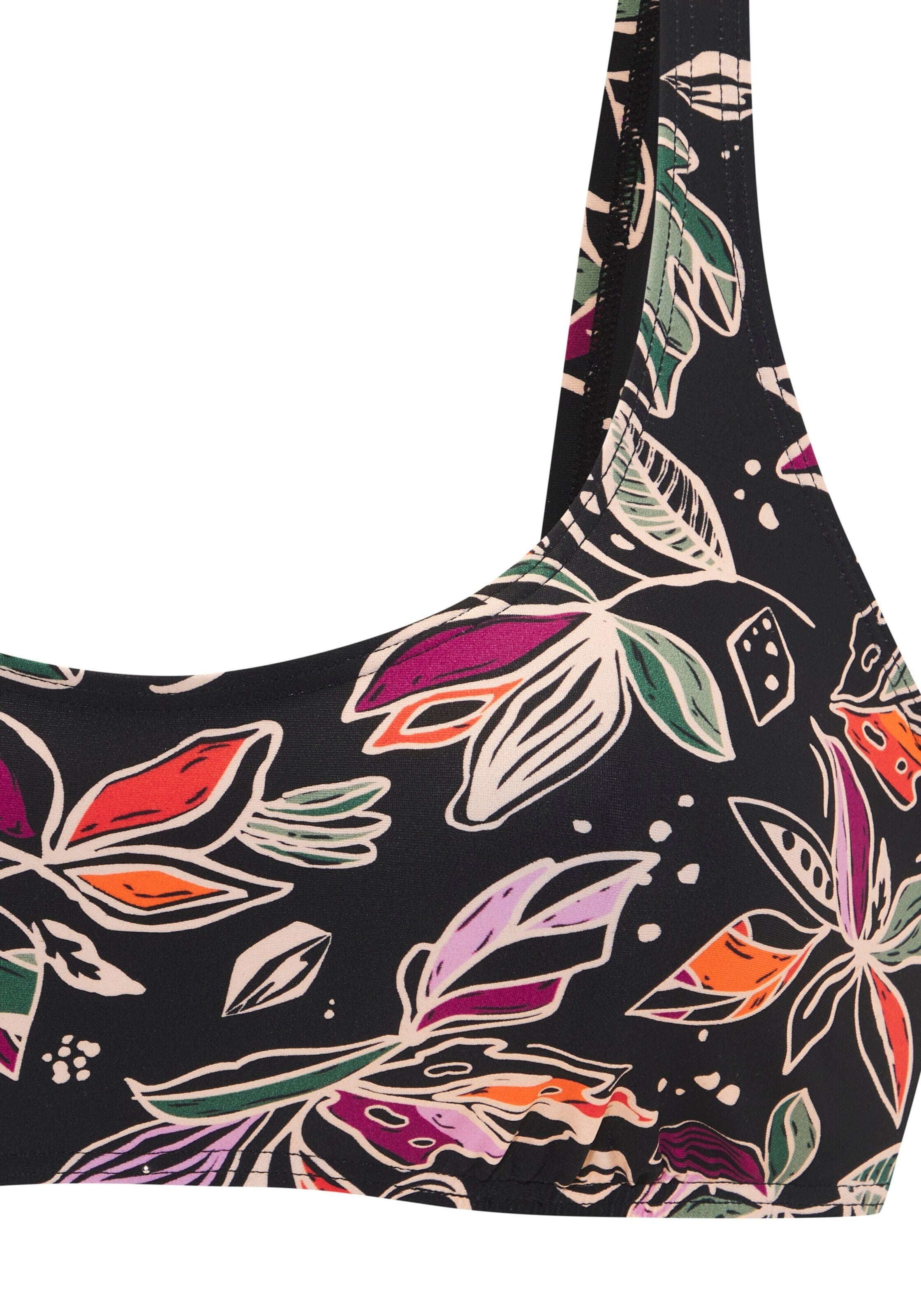 BUFFALO Bustier Bikinitop in Schwarz