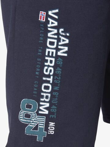 Jan Vanderstorm Loose fit Trousers 'Permarsen' in Blue