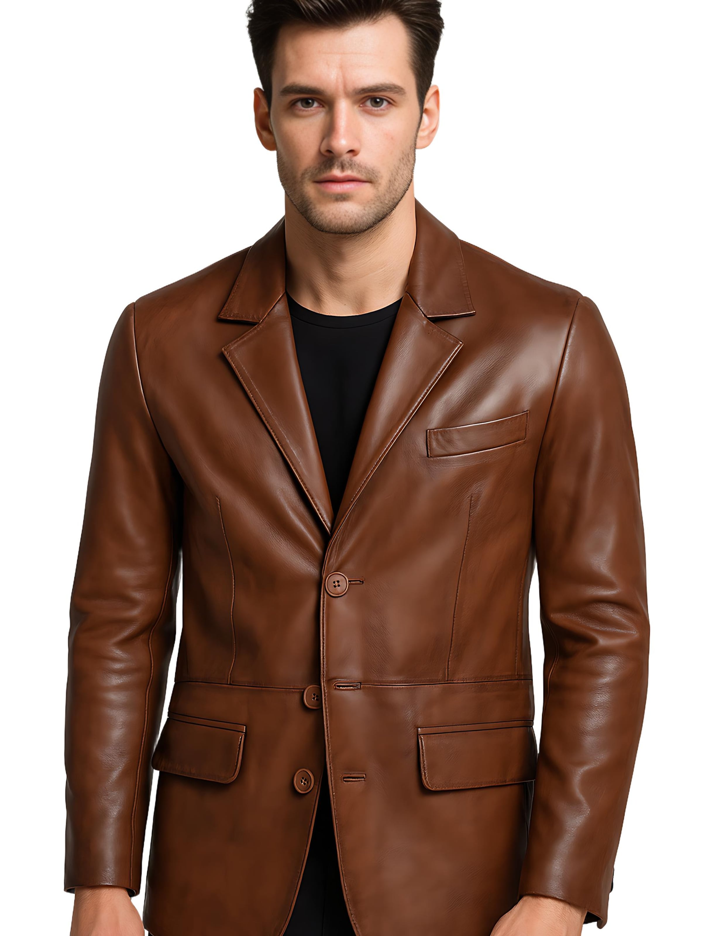 CYCAS D'OR Regular fit Colbert 'Hype' in Bruin: voorkant