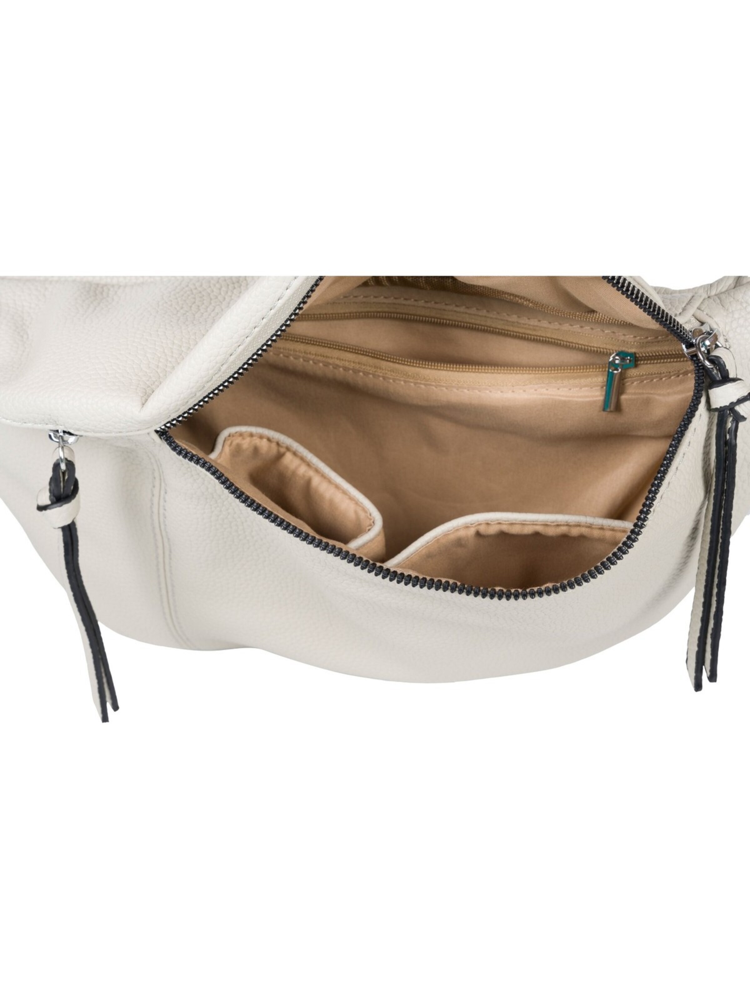 styleBREAKER Umhängetasche 'Halbmond Crossbody Bag Set 3-Teilig'‌‌‌‌‌‌‌‌‌‌ in Grau