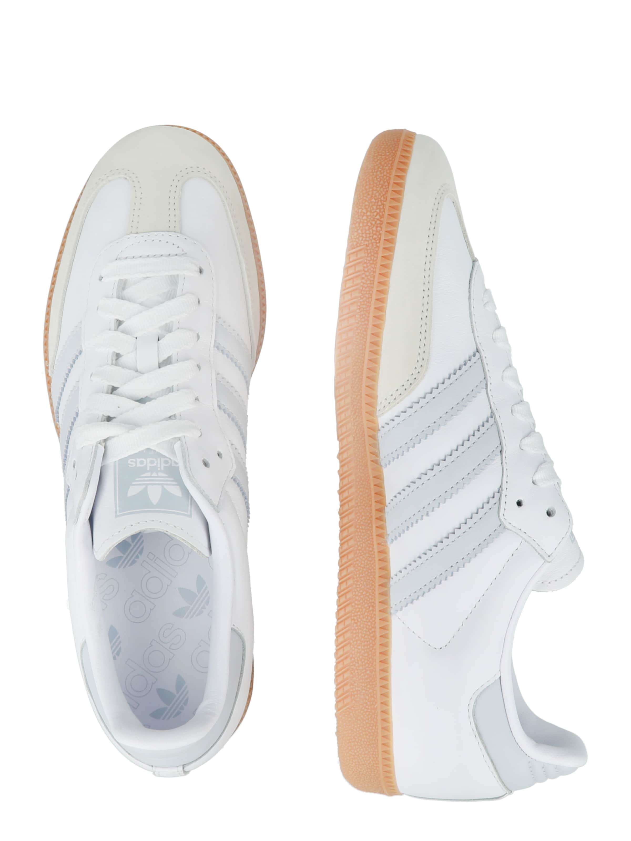 Sneaker bassa &#x27;Samba&#x27; di ADIDAS ORIGINALS in bianco