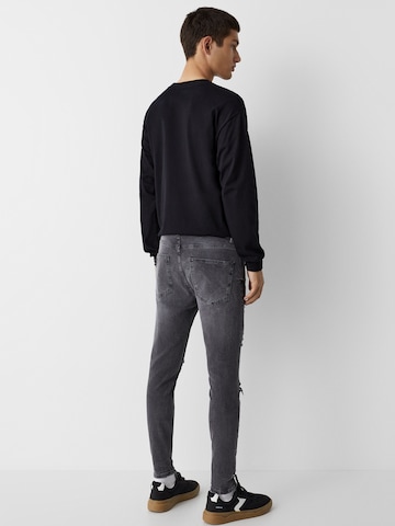 Pull&Bear Normální Džíny – šedá