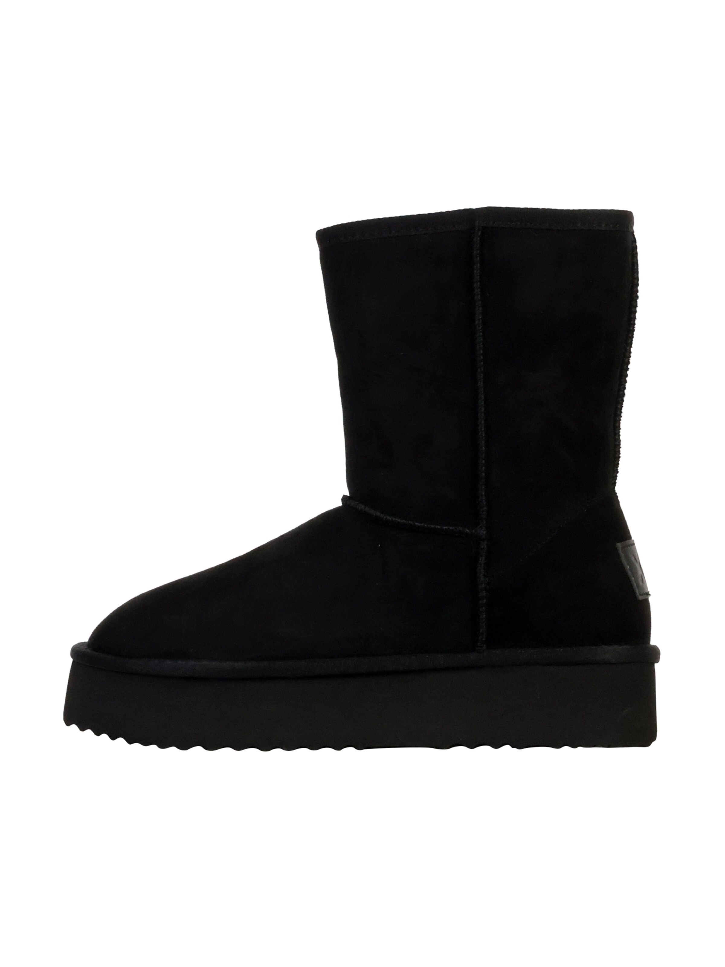 Xti Booties in Black: front