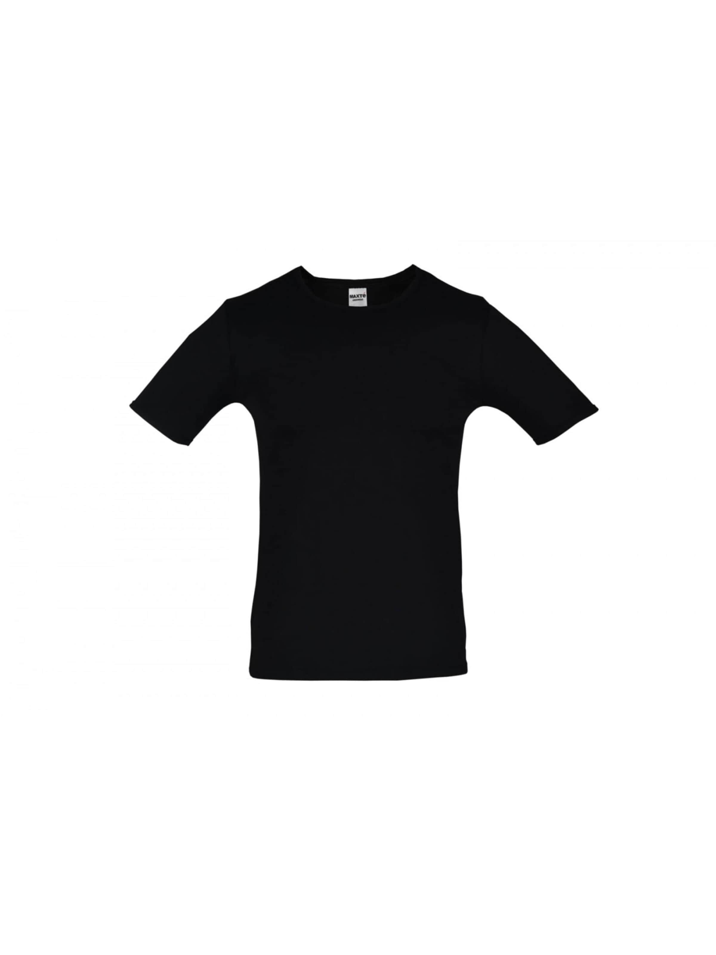Maillot de corps 'BASIC MAX T-Shirt Men 5er Pack' Maxte en noir : devant