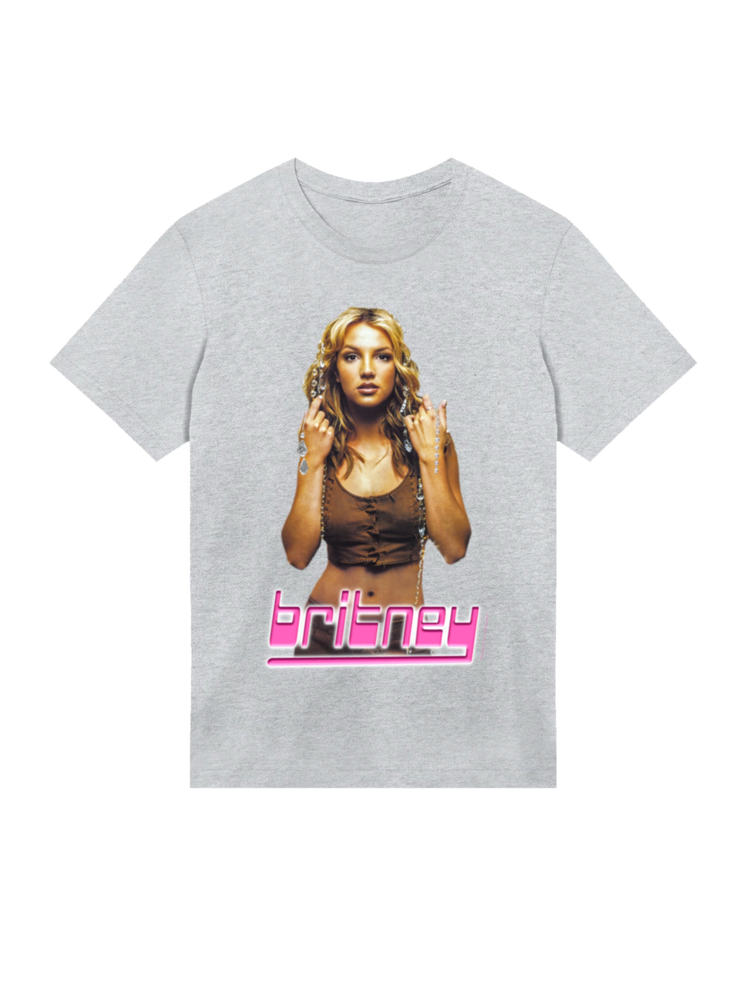 F4NT4STIC Shirt in Grey: front