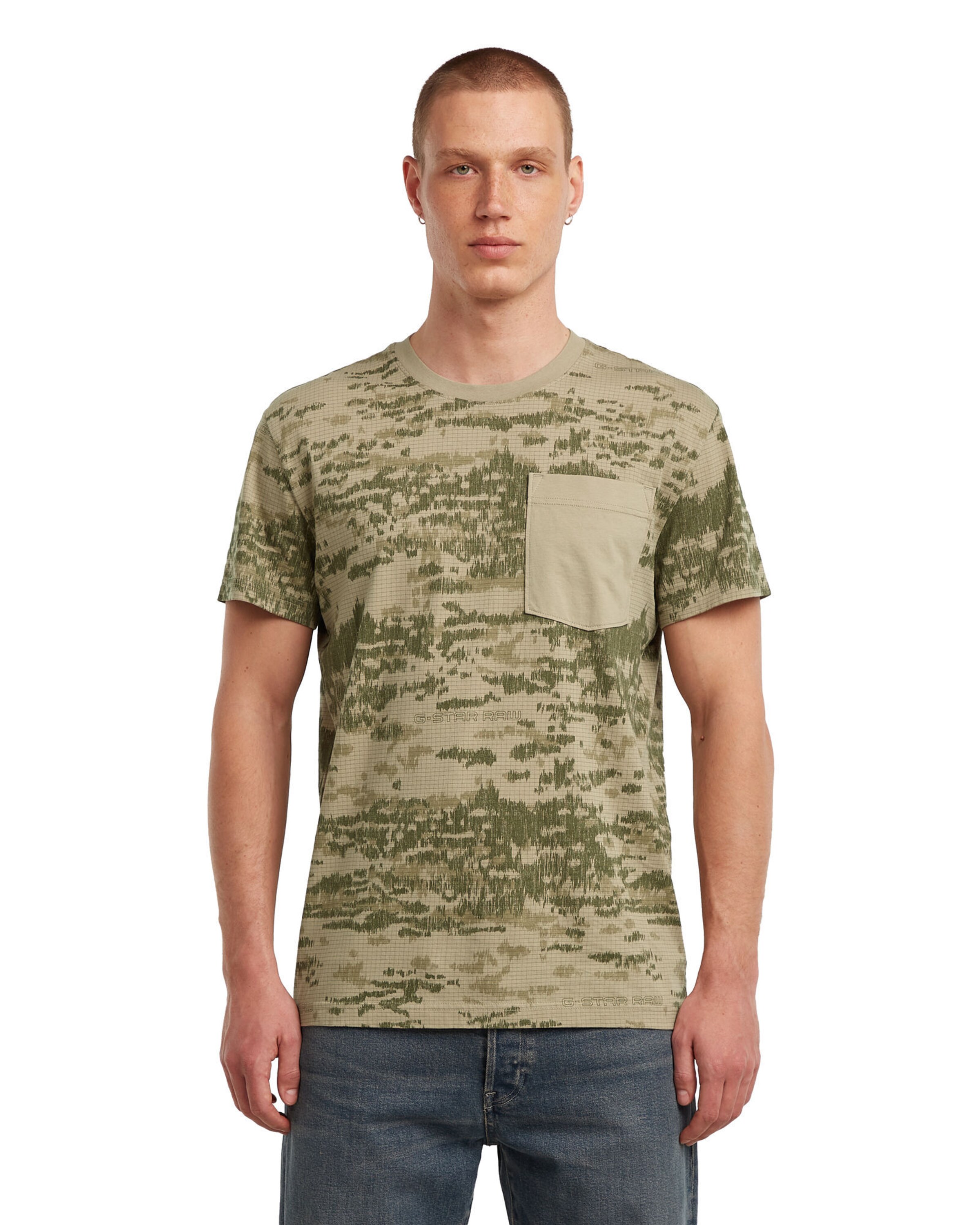 G-STAR Shirt in Beige: front