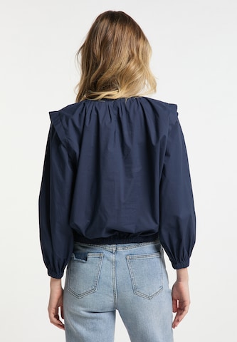 DreiMaster Vintage Blouse in Blauw