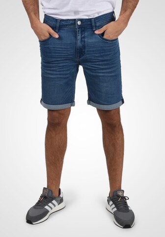 BLEND Slimfit Jeans-Shorts 'Bendigo' in Blau: predná strana