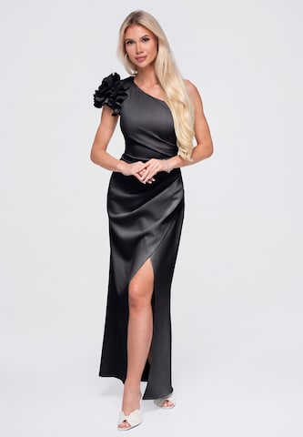 Ombre Evening dress in Black: front