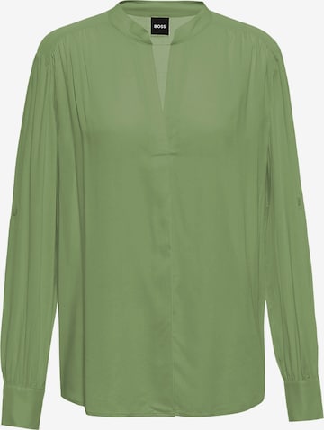 BOSS Blouse 'Banoria' in Green: front