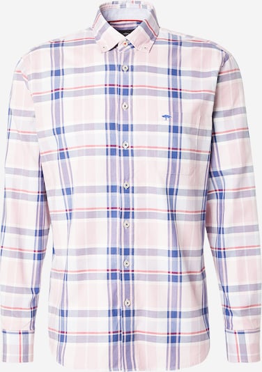 FYNCH-HATTON Poslovna košulja u mornarsko plava / svijetloroza / bijela, Pregled proizvoda