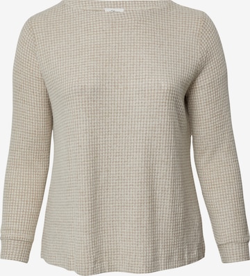 s.Oliver Shirt in Beige: voorkant