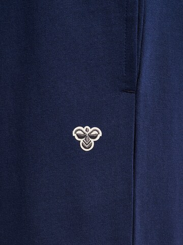 Hummel Tapered Sportbroek in Blauw