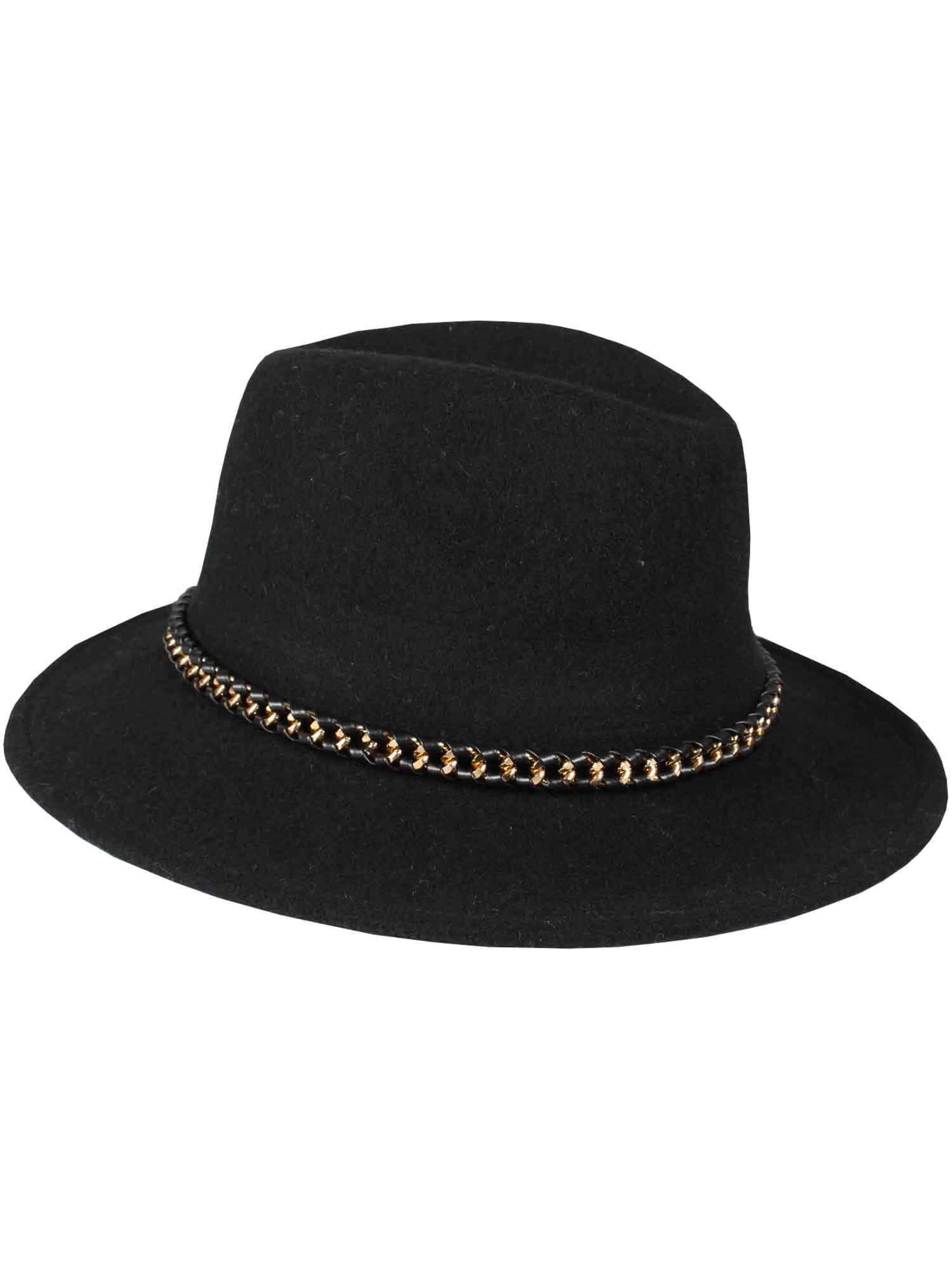 LOEVENICH Hat in Black: front