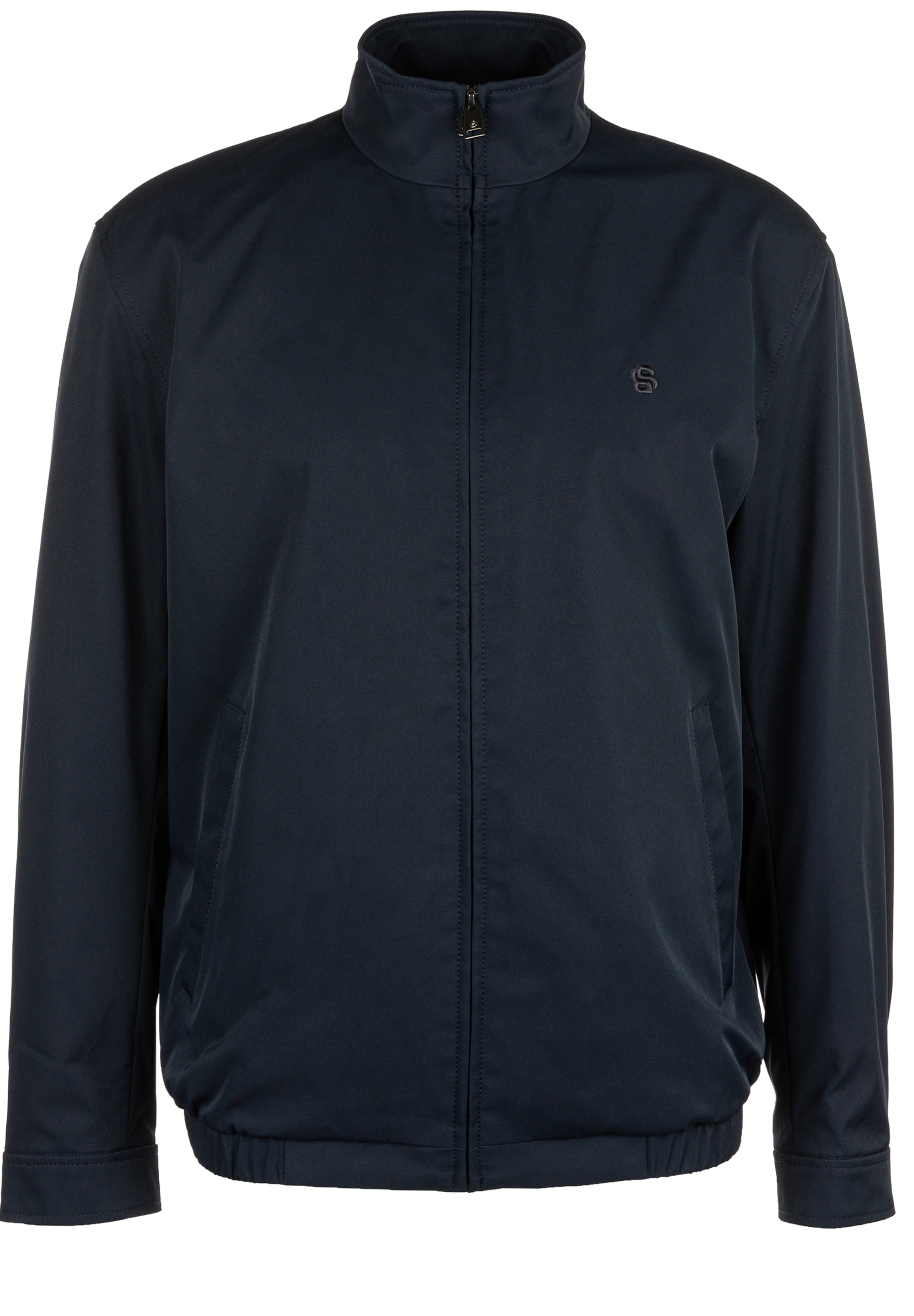 BOSS Between-Season Jacket 'Carvo' in Blue: front