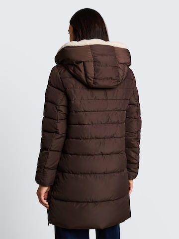TOM TAILOR Wintermantel in Bruin