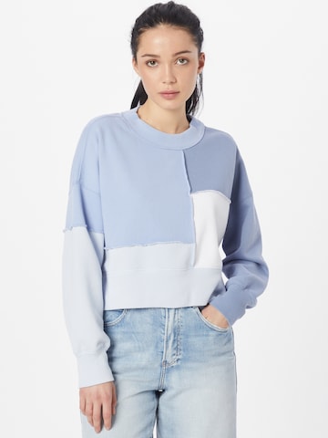 Abercrombie & Fitch Sweatshirt in Blau: predná strana