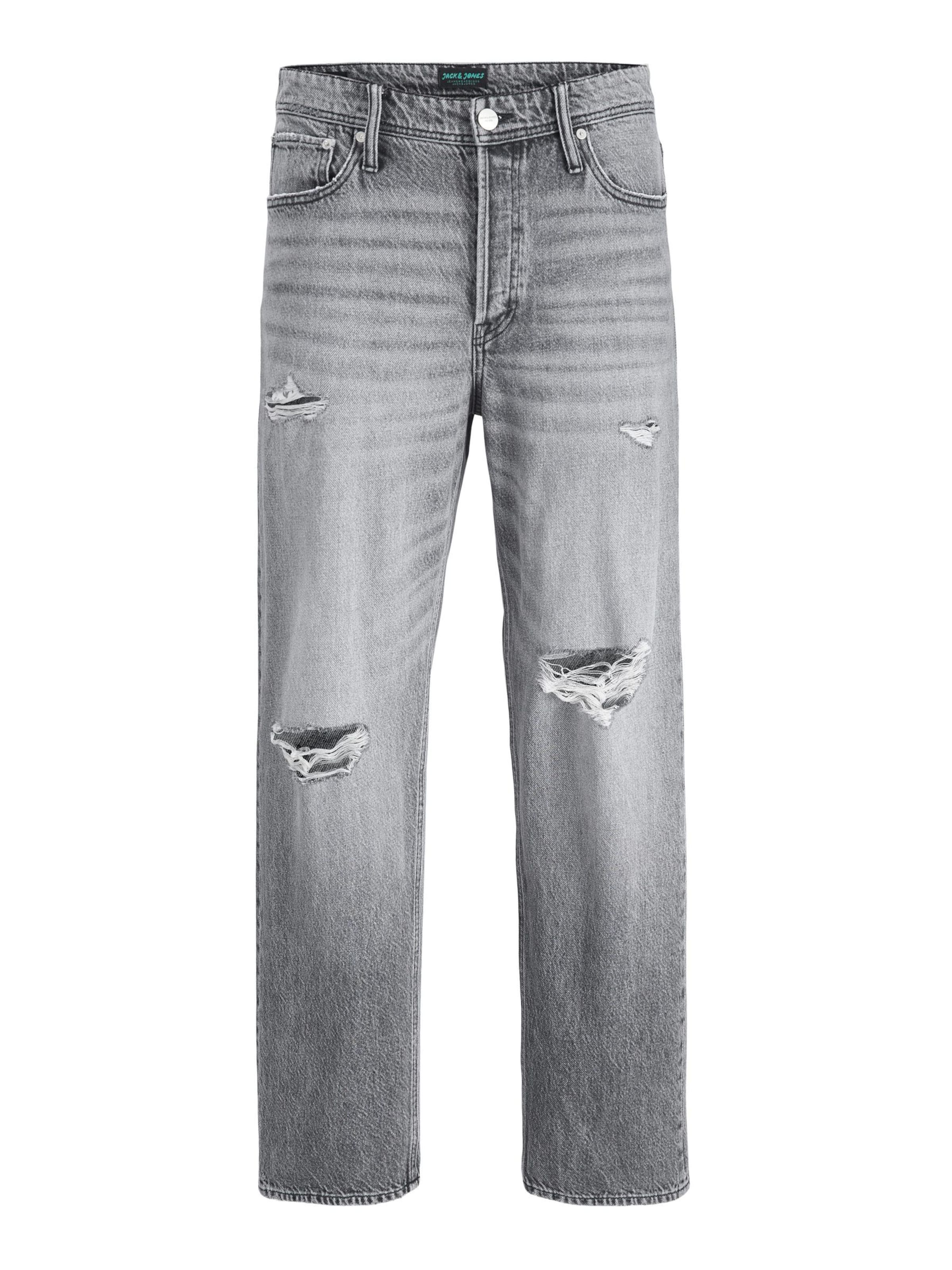 JACK & JONES Loosefit Jeans 'SQ 541' i grå: forside