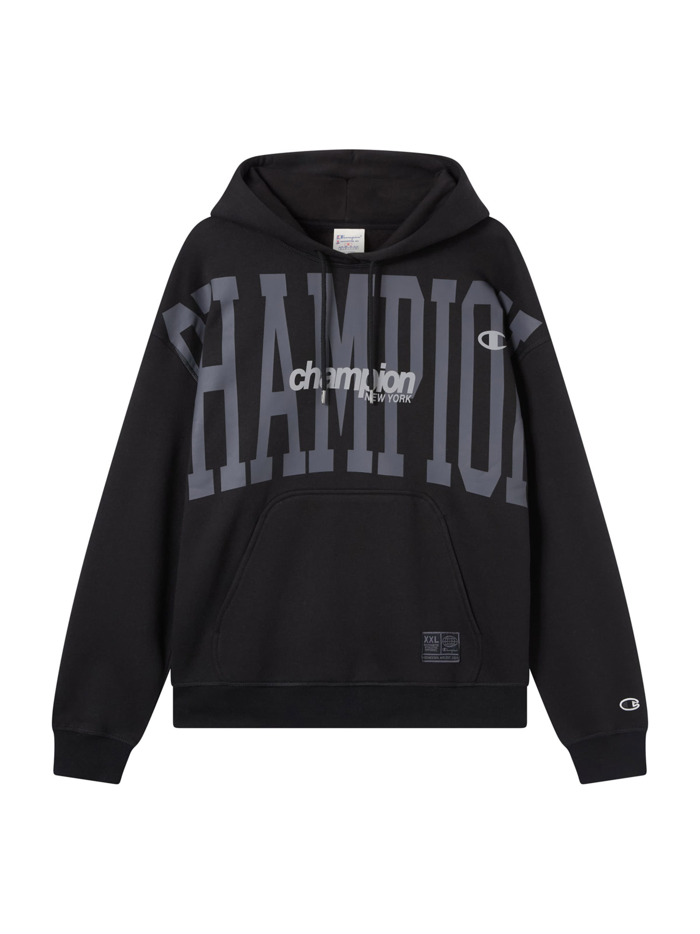 Champion Authentic Athletic Apparel Sweatshirt i sort: forside