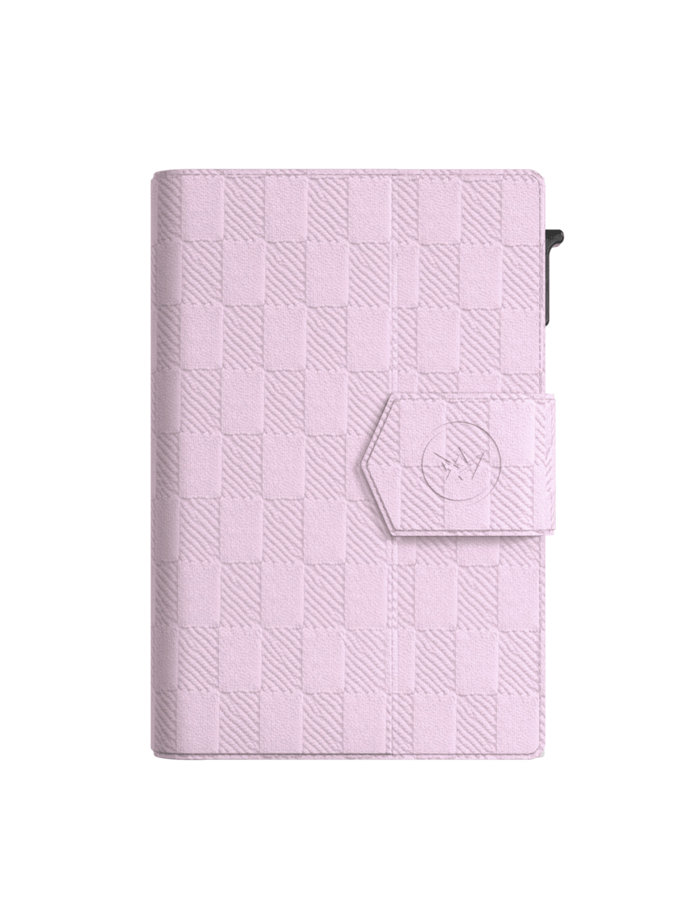 Prowallet Wallet 'Pasjeshouder Plus Panel' in Purple: front