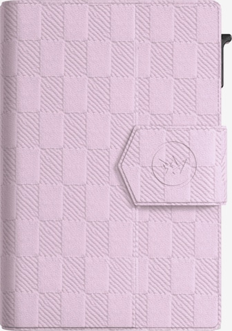 Prowallet Wallet 'Pasjeshouder Plus Panel' in Purple: front