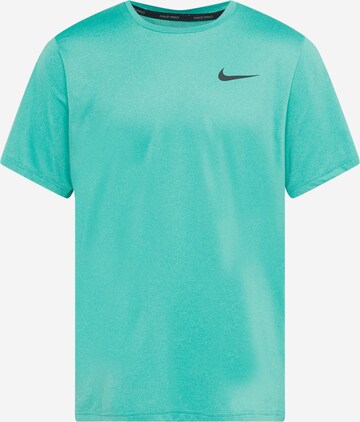 NIKE Performance shirt 'Pro' in Green: front