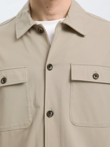 Regular fit Camicia 'SLHLorent' di SELECTED in beige