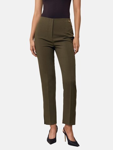Tapered Pantaloni de la Lipsy pe verde: față