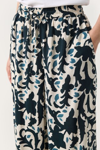 Part Two Wide leg Broek 'Tine' in Beige