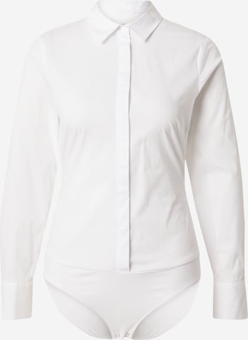 s.Oliver BLACK LABEL - Body de blusa en blanco: frente