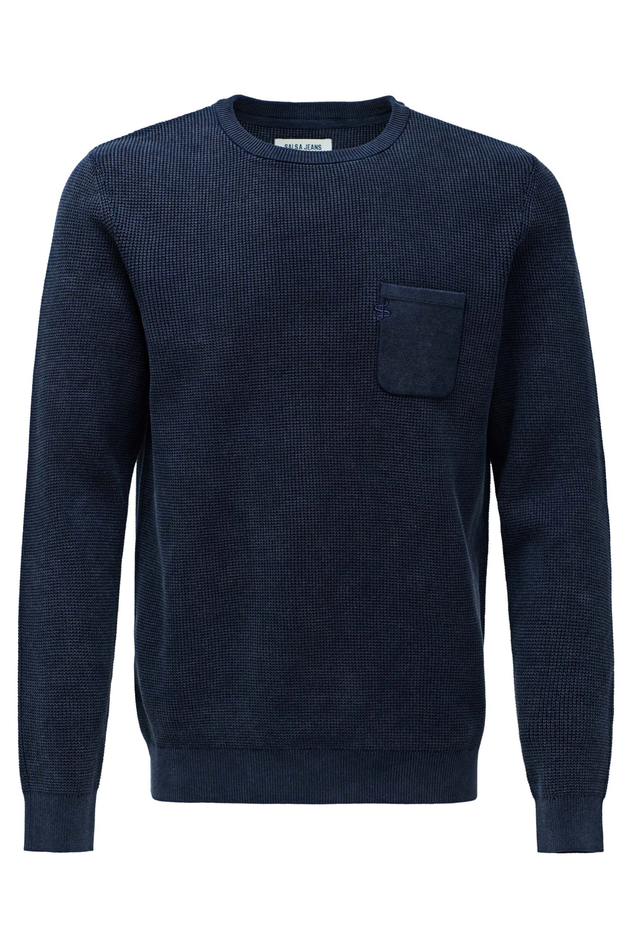 Salsa Jeans Pullover in Blau: Vorderseite