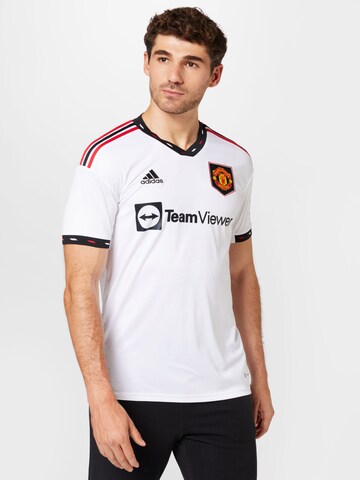 ADIDAS SPORTSWEAR Mezek 'Manchester United 22/23 Away' - fehér: elől