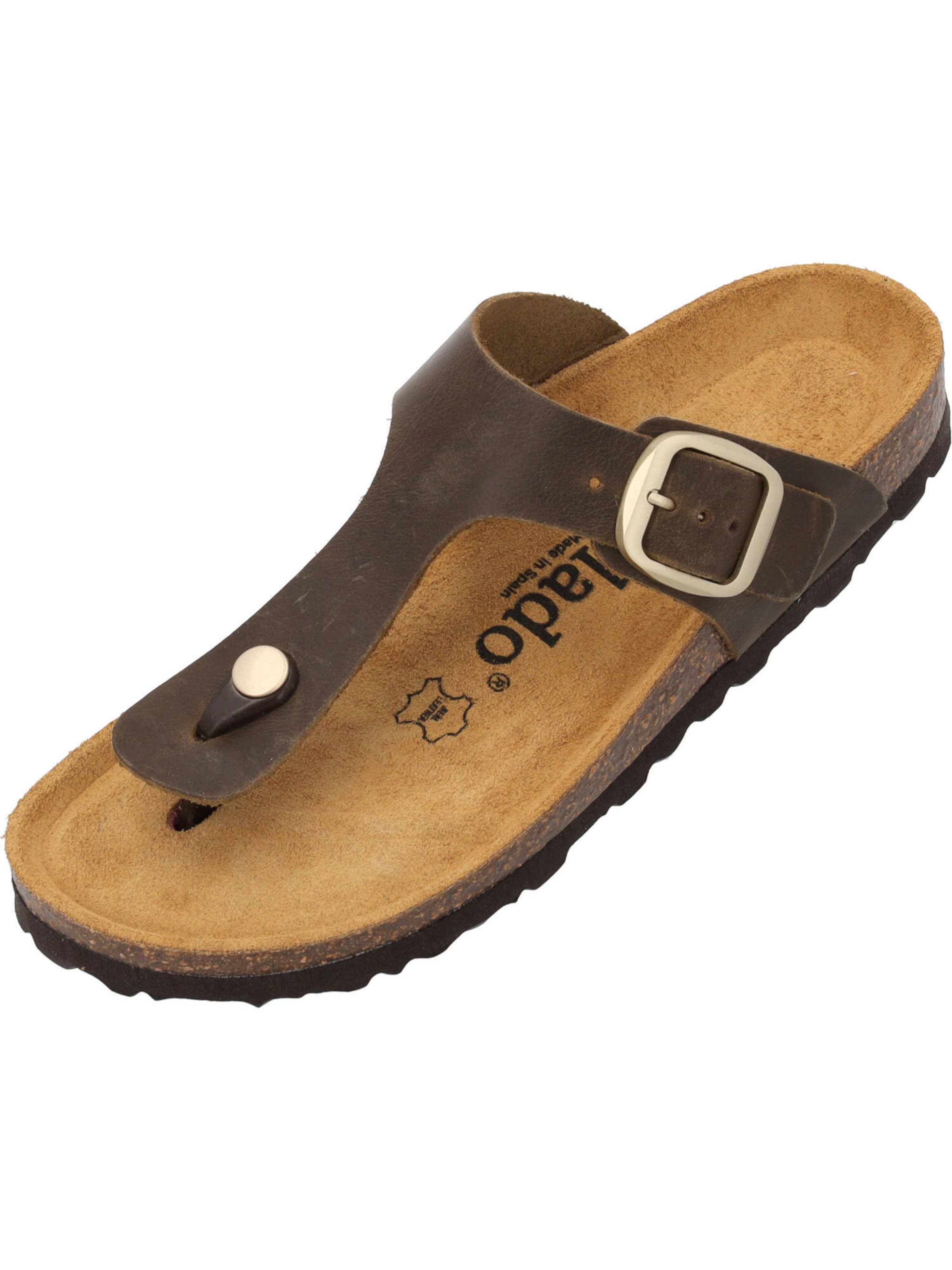 Tongs 'Kos Denka' Palado en marron : devant