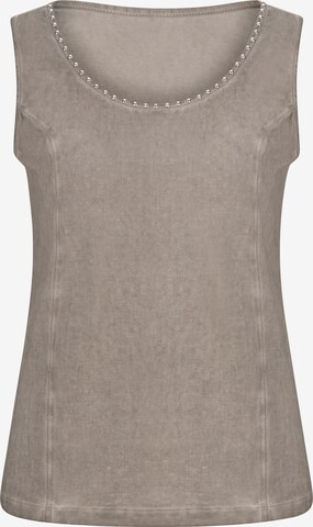 Top di heine in grigio: frontale