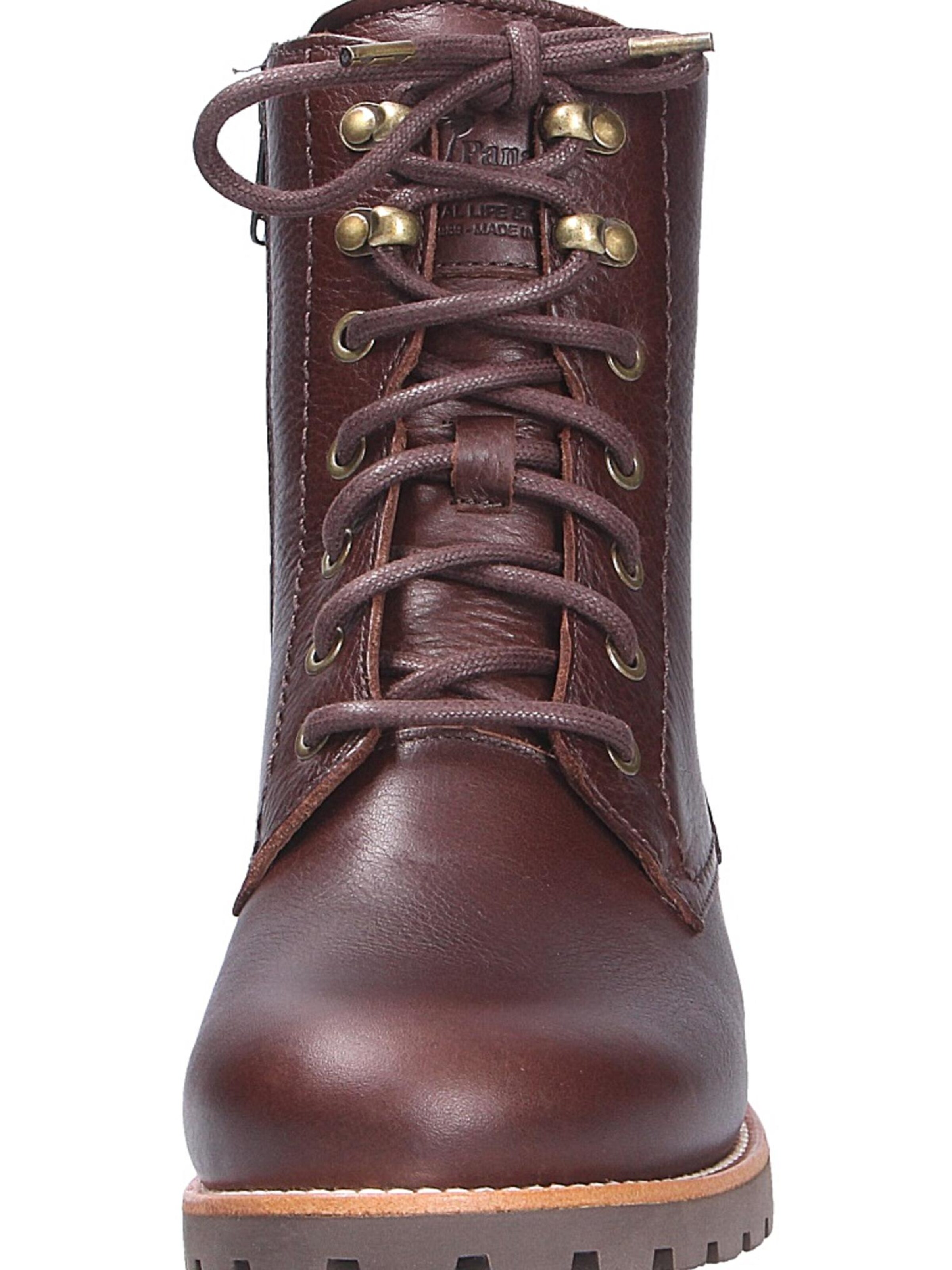 PANAMA JACK Lace-Up Boots 'FARA' in Brown