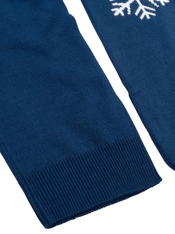 Snoopy & Die Peanuts Strickkleid 'Warm Kisses' in Blau