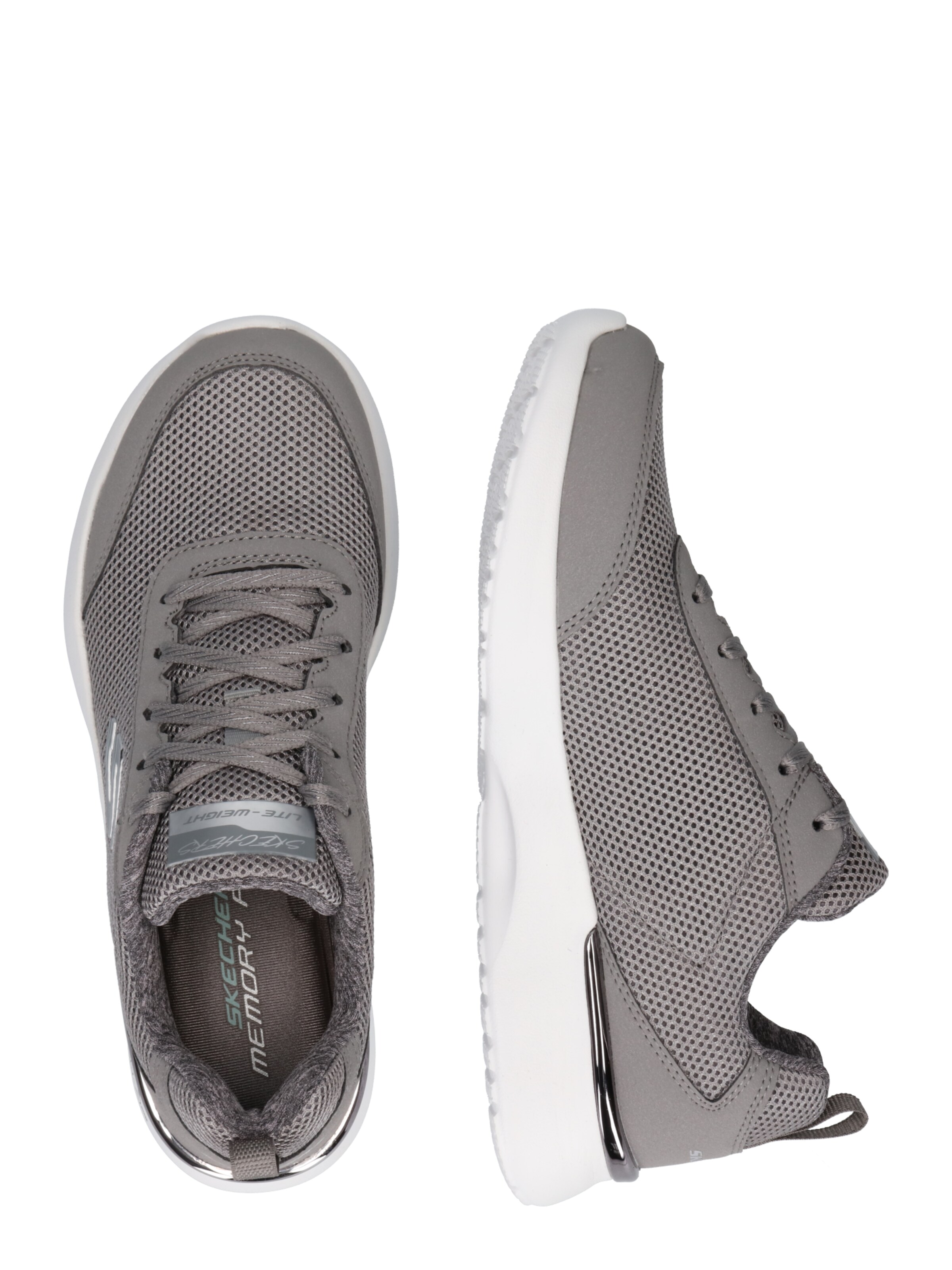 SKECHERS Sneaker low 'Fast Brake' i grå