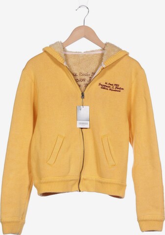 FREEMAN T. PORTER Sweatshirt & Zip-Up Hoodie in XL in Yellow: front