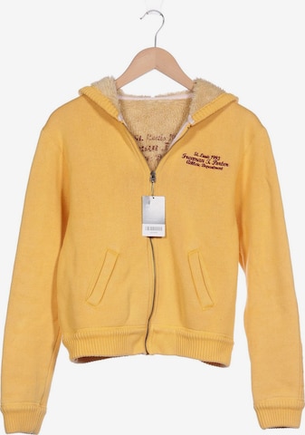 FREEMAN T. PORTER Sweatshirt & Zip-Up Hoodie in XL in Yellow: front