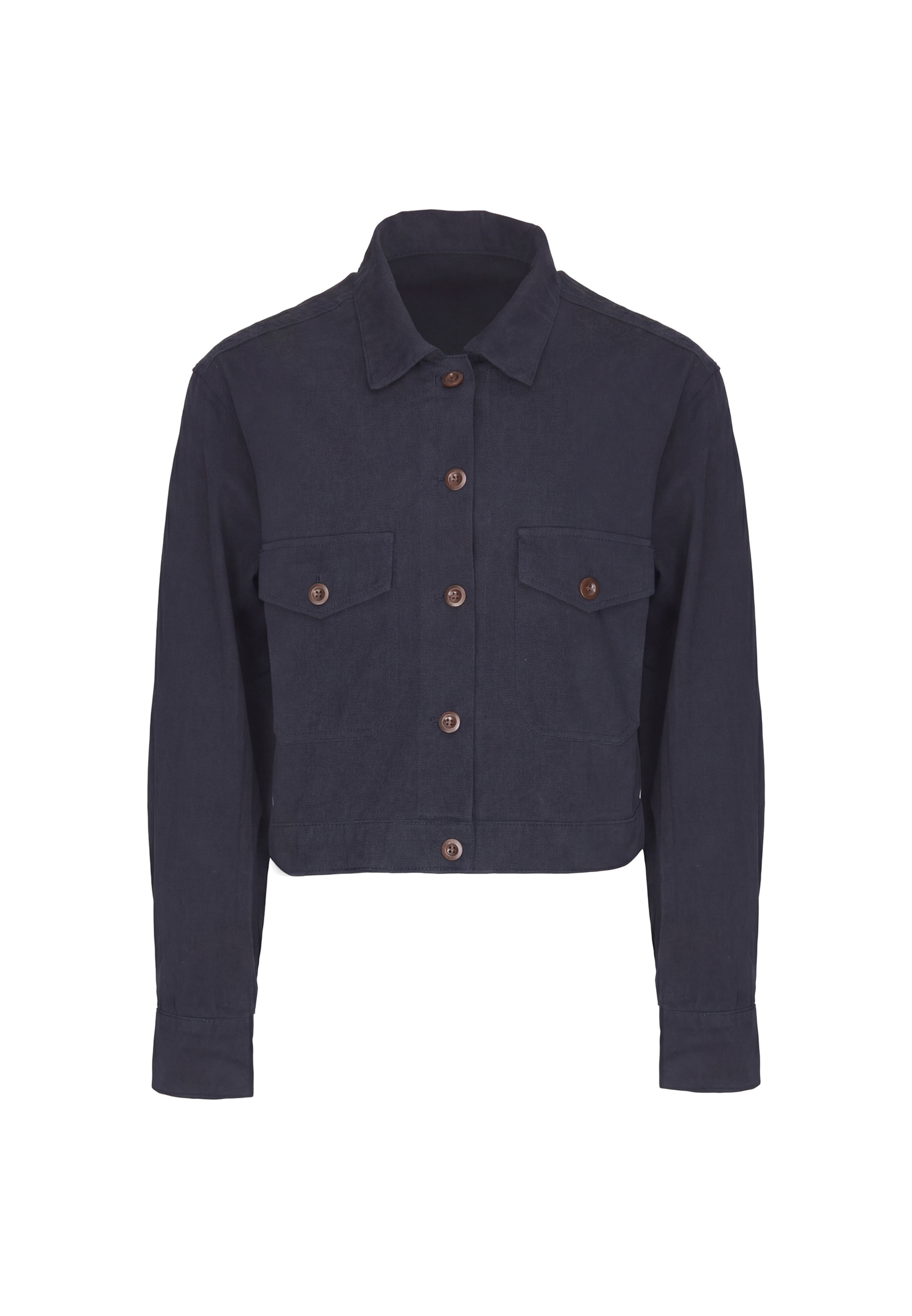 MYMO - Chaqueta de entretiempo en azul: frente
