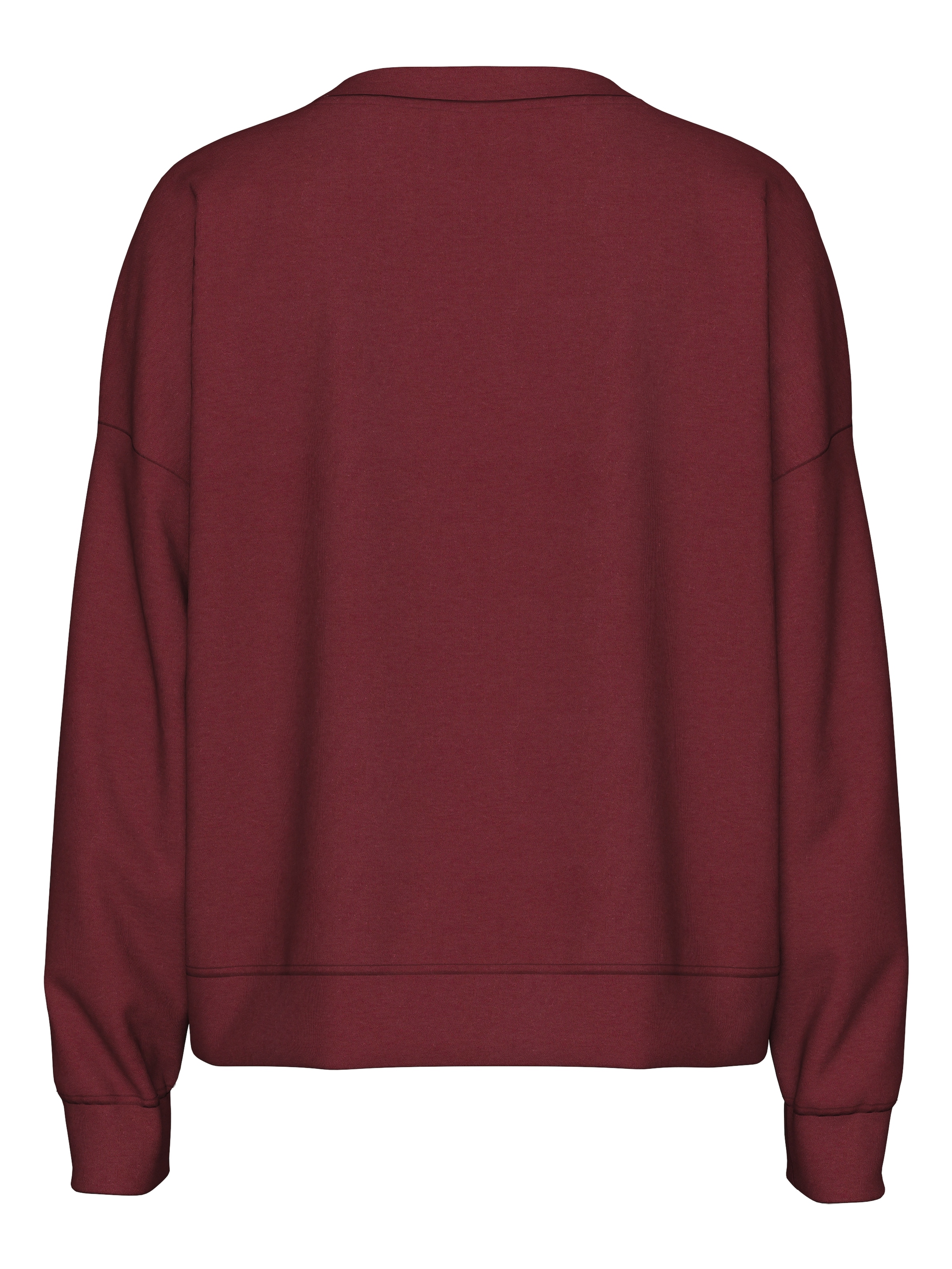 PIECES Mikina 'PCChilli' - Červená