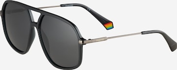 Polaroid - Gafas de sol en gris: frente