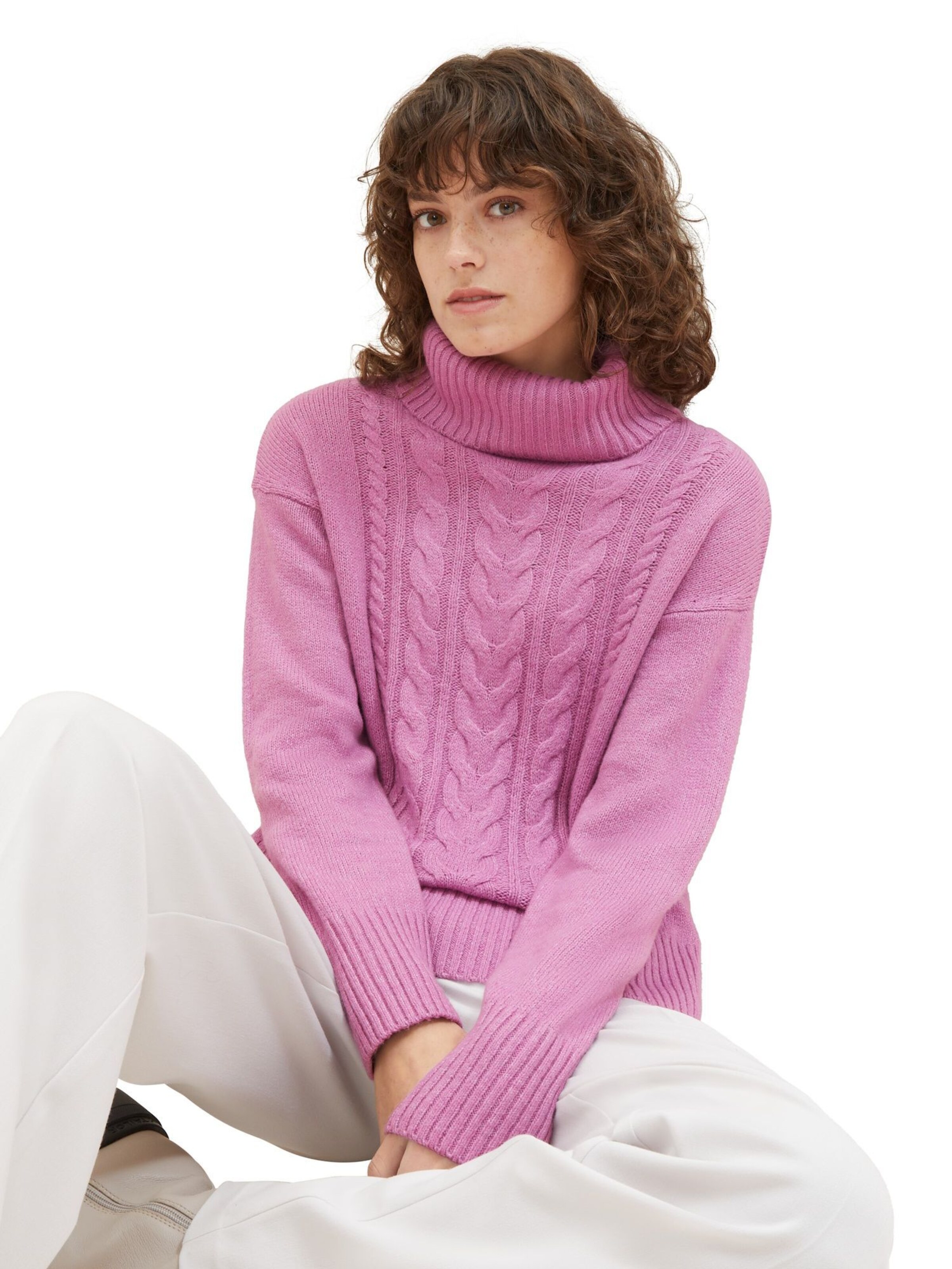 TOM TAILOR Trui in Roze