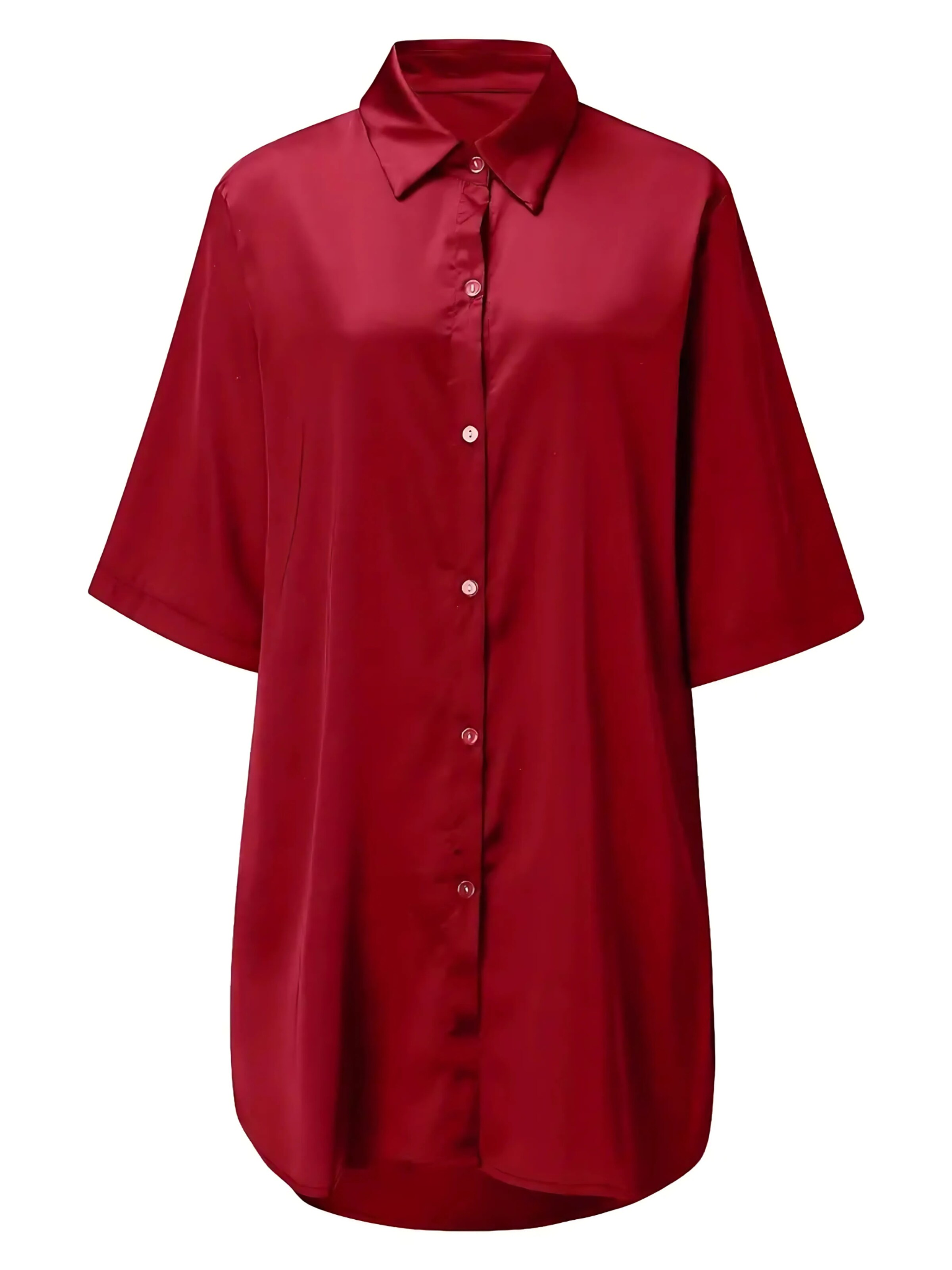 Orchibelle Nightgown in Red: front