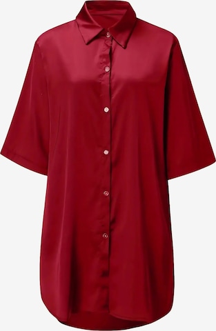 Orchibelle Nachthemd in Rot: Vorderseite