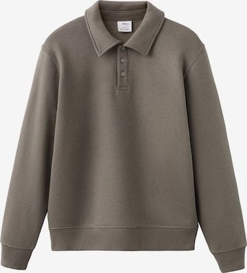 MANGO MAN Sweatshirt 'Bola' in Braun: Vorderseite